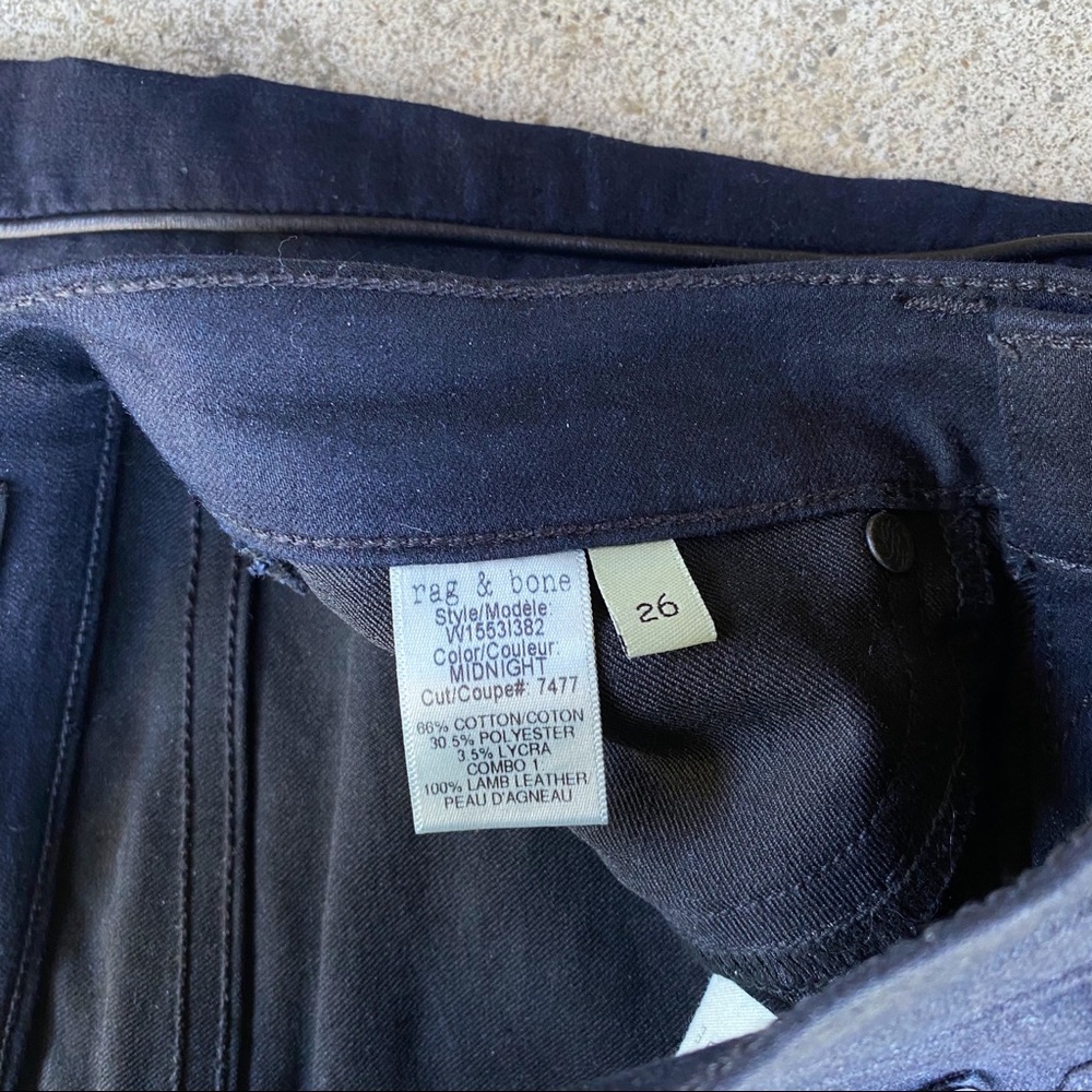 Rag & Bone Bomber Jeans - Picture 4 of 7